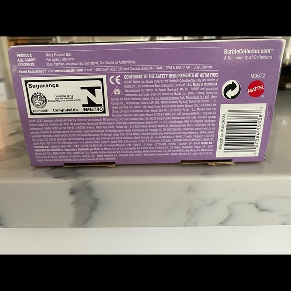 Barbie Mary Poppins Pink Label - Picture 5 of 5